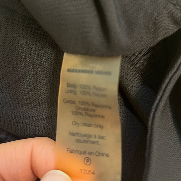 T by Alexander Wang Back Drape Short Sleeve Tee - Picture 6 of 7